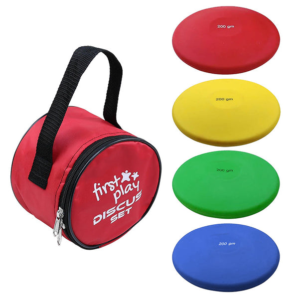 Primary Throwing Discus Set (4) FirstPlay