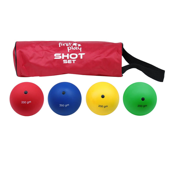 Primary Throwing Shot Putt Set (4) FirstPlay