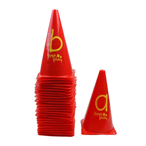 First-play A-Z Alphabet Cones