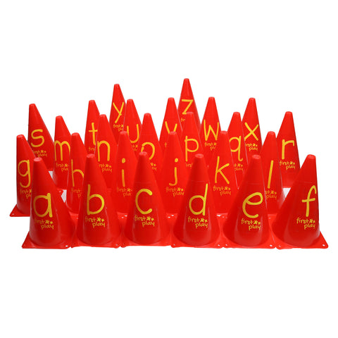 First-play A-Z Alphabet Cones