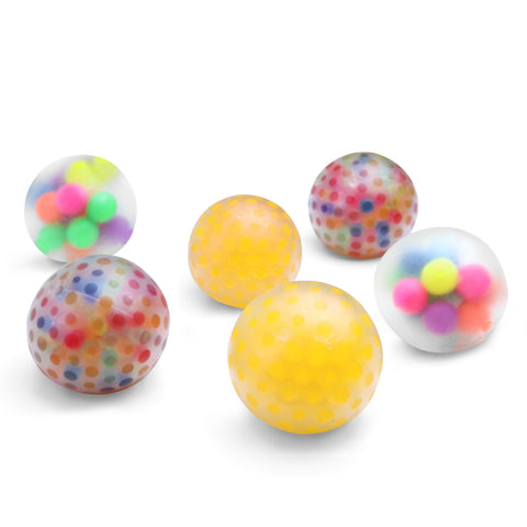 First-play Assorted 6cm Bead Balls (6)