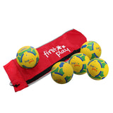 First-play Moulded Rubber Football Pack 5 In Bag