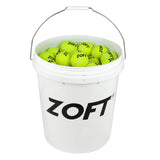 Zoft Coach Training Tennis Balls Bucket Of 96